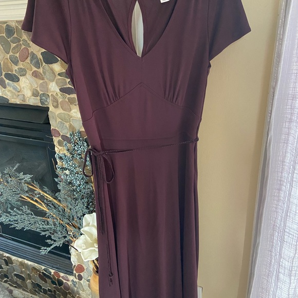 Ann Taylor Backless Purple Dress - Picture 3 of 5